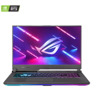 ASUS ROG Strix G17 (2022) Gaming Laptop - AMD Ryzen 7-6800H / 17.3inch FHD / 16GB RAM / 1TB SSD / 6GB NVIDIA GeForce RTX 3060 Graphics / Windows 11 Home / English & Arabic Keyboard / Grey / Middle East Version - [G713RM-KH011W]