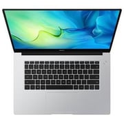 Huawei Matebook D 15 BohrD-WFE9A 53012TQK Laptop - 11th Gen Core i7 2.8GHz 16GB 512GB Win11 15.6inch FHD Mystic Silver English/Arabic Keyboard Middle East Version