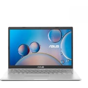 لابتوب أسوس - X415EA-EB1656W لابتوب رفيع - Core i5 2.4 جيجا هرتز 8 جيجا بايت 512 جيجا بايت مشترك 14 بوصة FHD Win11 لوحة مفاتيح فضية إنجليزية / عربية مع حقيبة ظهر + ماوس