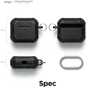 Buy Elago EAP3SDAM-BK Solid Armor Case Black For Airpods 3 Online In ...