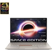 ASUS ZenBook 14X OLED Space Edition (2022) Laptop - 12th Gen / Intel Core i7-12700H / 14inch OLED / 16GB RAM / 1TB SSD / Shared Intel Iris X Graphics / Windows 11 Home / English & Arabic Keyboard / Titanium / Middle East Version - [UX5401ZAS-OLED007W]