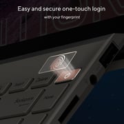 ASUS ZenBook 14X OLED Space Edition (2022) Laptop - 12th Gen / Intel Core i7-12700H / 14inch OLED / 16GB RAM / 1TB SSD / Shared Intel Iris X Graphics / Windows 11 Home / English & Arabic Keyboard / Titanium / Middle East Version - [UX5401ZAS-OLED007W]