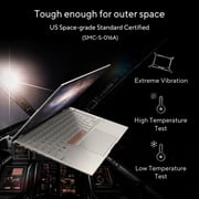 ASUS ZenBook 14X OLED Space Edition (2022) Laptop - 12th Gen / Intel Core i7-12700H / 14inch OLED / 16GB RAM / 1TB SSD / Shared Intel Iris X Graphics / Windows 11 Home / English & Arabic Keyboard / Titanium / Middle East Version - [UX5401ZAS-OLED007W]