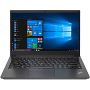 Lenovo ThinkPad E14 (2020) Laptop - 11th Gen / Intel Core i7-1165G7 / 14inch FHD / 512GB SSD / 8GB RAM / Shared Intel Iris Xe Graphics / Windows 11 Pro / English & Arabic Keyboard / Black / Middle East Version - [20TA00GEAD]
