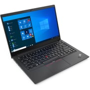 Lenovo ThinkPad E14 (2020) Laptop - 11th Gen / Intel Core i7-1165G7 / 14inch FHD / 512GB SSD / 8GB RAM / Shared Intel Iris Xe Graphics / Windows 11 Pro / English & Arabic Keyboard / Black / Middle East Version - [20TA00GEAD]