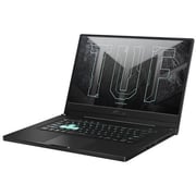 لابتوب الألعاب أسوس TUF Dash F15 FX516PM-HN024W - Core i7 3.30 جيجا هرتز 16 جيجا 1 تيرابايت 6 جيجا Win11Home15.6 بوصة فل اتش دي اكليبس رمادي NVIDIA GeForce RTX 3060