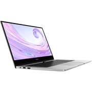 Huawei MateBook D14 (2020) Laptop - 11th Gen / Intel Core i3-1115G4 / 14inch FHD / 8GB RAM / 256GB SSD / Shared Intel Iris Xe Graphics / Windows 11 Home / English & Arabic Keyboard / Mystic Silver / Middle East Version - [NbD-WD19]