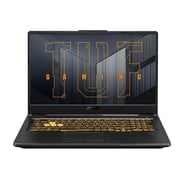 Asus Tuf F17 Fx706he Gaming Laptop Core i5-11260H 2.60GHz 8GB 512GB SSD Win10 17.3inch FHD Nvidia GeForce RTX 3050ti 4gb English Keyboard- International Version