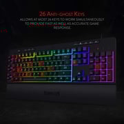 Redragon SHIVA RGB Gaming Keyboard With Multimedia Keys Black