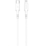 Blupebble PowerFlow USB Type-C To Lightning Cable 1m White
