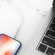 Blupebble PowerFlow USB Type-C To Lightning Cable 1m White