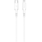 Blupebble PowerFlow USB Type-C To Lightning Cable 1m White