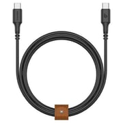 Blupebble PowerFlow USB Type-C To USB Type-C Cable 1.2m Black