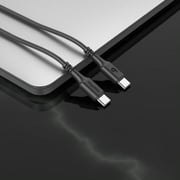 Blupebble PowerFlow USB Type-C To USB Type-C Cable 1.2m Black
