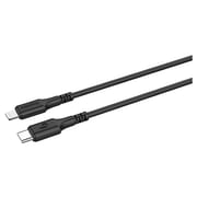Blupebble PowerFlow USB Type-C To Lightning Cable 1m Black
