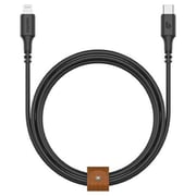 Blupebble PowerFlow USB Type-C To Lightning Cable 1m Black