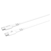 Blupebble PowerFlow USB Type-C To USB Type-C Cable 1.2m White