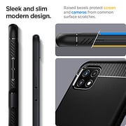 Spigen Rugged Armor Designed For Samsung Galaxy A22 5g Case Cover - Matte Black