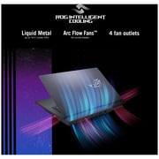 ASUS ROG Strix G15 (2022) Gaming Laptop - AMD Ryzen 7-6800H / 15.6inch FHD / 16GB RAM / 1TB SSD / 6GB NVIDIA GeForce RTX 3060 Graphics / Windows 11 Home / English & Arabic Keyboard / Grey / Middle East Version - [G513RM-HF187W]