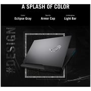ASUS ROG Strix G15 (2022) Gaming Laptop - AMD Ryzen 7-6800H / 15.6inch FHD / 16GB RAM / 1TB SSD / 6GB NVIDIA GeForce RTX 3060 Graphics / Windows 11 Home / English & Arabic Keyboard / Grey / Middle East Version - [G513RM-HF187W]