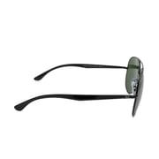 Ray Ban Rb3675 002/31 Size 58 Aviator Black Unisex