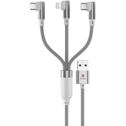 Swiss Military 3 In 1 USB Cable 2m White