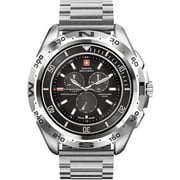 Swiss Military SM-WCH-DOM1-M-SIL Dom Smart Watch With Metal Strap Silver