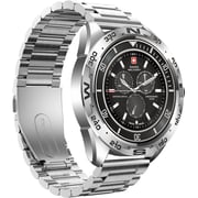Swiss Military SM-WCH-DOM1-M-SIL Dom Smart Watch With Metal Strap Silver