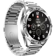Swiss Military SM-WCH-DOM1-M-SIL Dom Smart Watch With Metal Strap Silver