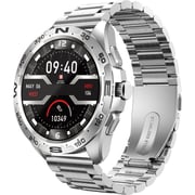 Swiss Military SM-WCH-DOM1-M-SIL Dom Smart Watch With Metal Strap Silver