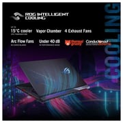 Asus ROG Strix Scar 17 SE G733CX-LL006W Gaming Laptop - Core i9 3.60GHz 32GB 2TB 16GB Win11Home 17.3inch WQHD Black NVIDIA GeForce RTX 3080 Ti