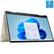 HP Pavilion x360 (2021) Laptop - 11th Gen / Intel Core i5-1155G7 / 14inch FHD / 512GB SSD / 8GB RAM / Windows 11 Home / English Keyboard / Gold / International Version - [14m-dy1033dx]