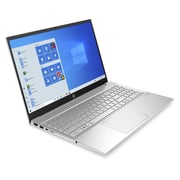 HP Pavilion (2020) Laptop - 11th Gen / Intel Core i7-1165G7 / 15.6inch FHD / 512GB SSD / 16GB RAM / Windows 11 Home / English & Arabic Keyboard / Silver - [15-EG0028NE]