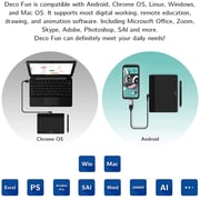 تابلت رسم جرافيك صغير Xp-pen Deco Fun