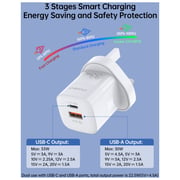 Choetech USB Type-C Wall Charger White