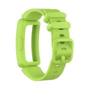 Remson Fitbit Ace 2 Soft Waterproof Silicone Watch Band 120 - 180millimeter Green