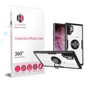 Remson Ring Bracket Back Case Cover For Samsung Galaxy Note 10 Plus (black)