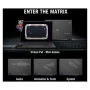 Asus ROG Zephyrus G14 GA402RJ-L8170W Gaming Laptop - Ryzen 7 3.2GHz 16GB 1TB 8GB Win11 14inch QHD+ AMD Radeon RX 6700S Eclipse Grey English/Arabic Keyboard