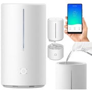 Xiaomi Mi Smart Antibacterial Humidifier 4.5L, Built-in Humidity Sensor 3 Fog Levels Wi-fi Connectivity With Mi Home App [compatible With Google Assistant And Amazon Alexa] 38 Db Quiet Operation White Color Smart Humidifier