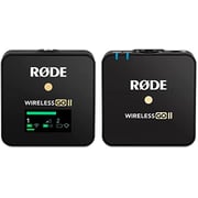 Rode Wireless Go Ii Compact Wireless Microphone System Single Set Black