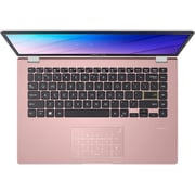 ASUS Laptop - Intel Celeron / 14inch HD / 4GB RAM / 64GB eMMC / Windows 11 / English Keyboard / Pink - [E410MA]