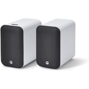 نظام موسيقى لاسلكي Q Acoustics M20 Hd - زوج من مكبرات الصوت المثبتة على الأرفف (أبيض)
