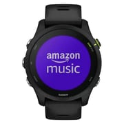 Garmin 010-02641-30 Forerunner 255 Music Smart Watch Black