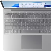 Microsoft Surface Laptop Go 2 (2022) - 11th Gen / Intel Core i5-1135G7 / 12.4inch PixelSense Display / 8GB RAM / 256GB SSD / Shared Intel Iris Xe Graphics / Windows 11 Home / English & Arabic Keyboard / Platinum / Middle East Version - [8QF-00036]