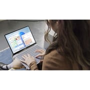 Microsoft Surface Laptop Go 2 (2022) - 11th Gen / Intel Core i5-1135G7 / 12.4inch PixelSense Display / 8GB RAM / 256GB SSD / Shared Intel Iris Xe Graphics / Windows 11 Home / English & Arabic Keyboard / Platinum / Middle East Version - [8QF-00036]