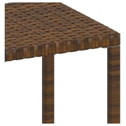 vidaXL Sun Loungers 2pcs with Table