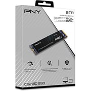 PNY CS2130 2TB M.2 PCIe NVMe Gen3 x4 Internal Solid State Drive (SSD), Read up to 3,500 - M280CS2130-2TB-RB