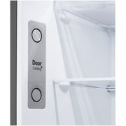 LG Refrigerator Top Freezer 340 Litres Door Cooling+ Multi Air Flow Smart Diagnosis Dark Graphite Steel GN-B432PQGB