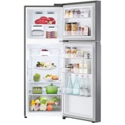 LG Refrigerator Top Freezer 340 Litres Door Cooling+ Multi Air Flow Smart Diagnosis Dark Graphite Steel GN-B432PQGB