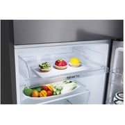LG Refrigerator Top Freezer 340 Litres Door Cooling+ Multi Air Flow Smart Diagnosis Dark Graphite Steel GN-B432PQGB